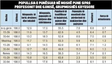 Raporti i INSTAT: Ja mosperputhja e kualifikimeve ne Shqiperi